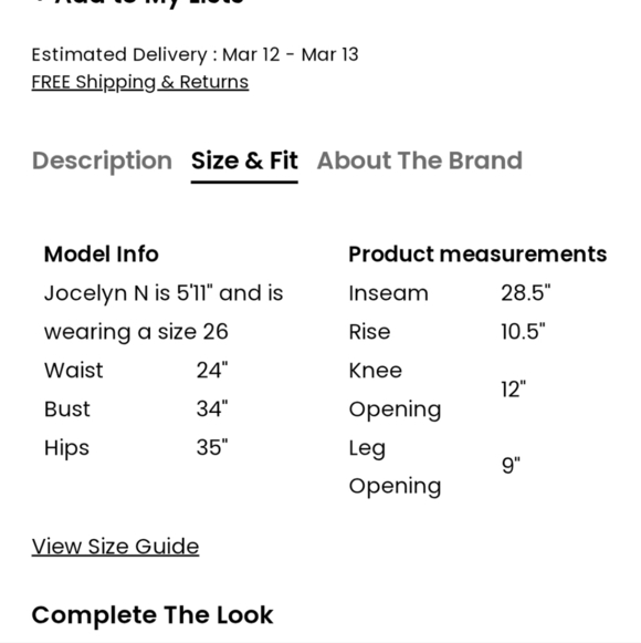 NWT Faux Leather Daddy Soda Pant - Picture 9 of 9